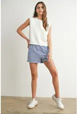 509 Broadway Plain Knitted Top