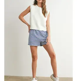 509 Broadway Plain Knitted Top