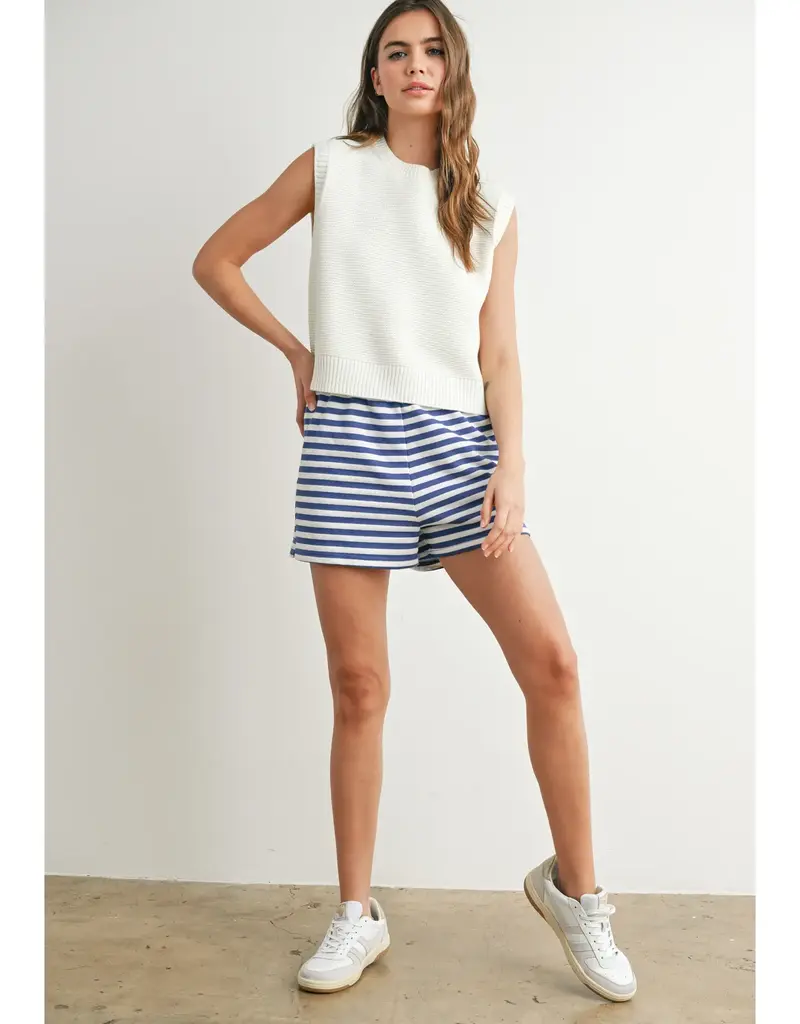 509 Broadway Plain Knitted Top