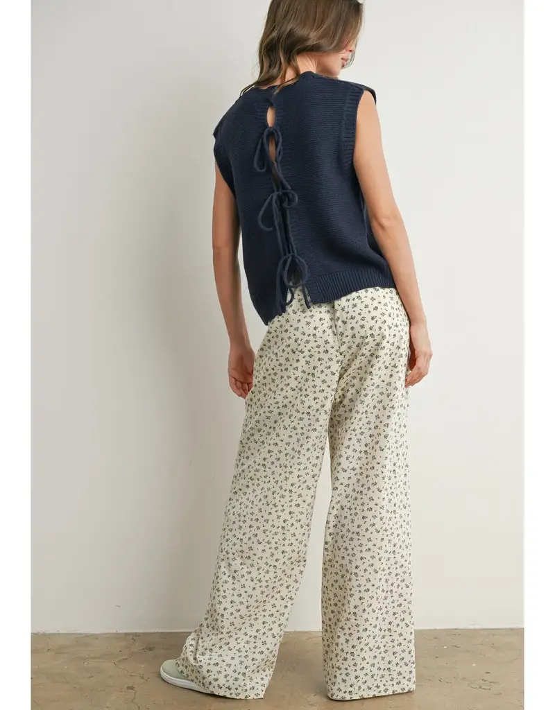 509 Broadway Plain Knitted Top