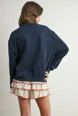 509 Broadway Quarter Zip USA Long Sleeve