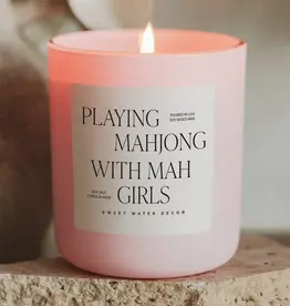 509 Broadway Playing Mahjong with Mah Girls 15 oz Soy Candle