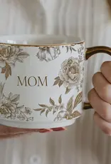 509 Broadway Gold Floral Mom Coffee Mug