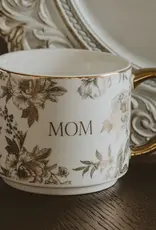 509 Broadway Gold Floral Mom Coffee Mug