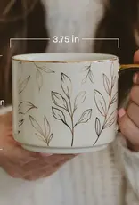 509 Broadway Gold Floral Mom Coffee Mug