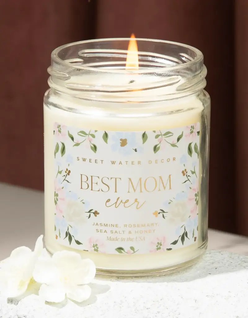 Sweet Water Decor Best Mom Ever 9oz Soy Candle