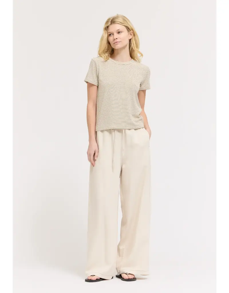 509 Broadway Standard Fit Stripe Cotton T Shirt