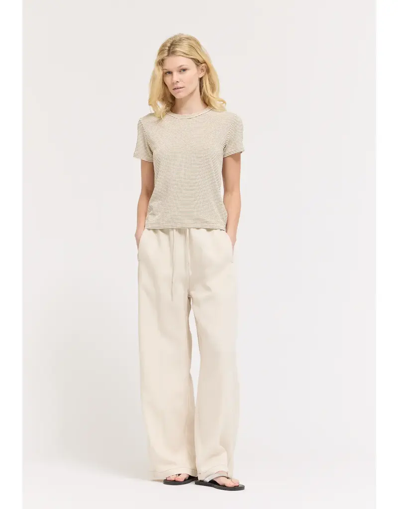 509 Broadway Standard Fit Stripe Cotton T Shirt