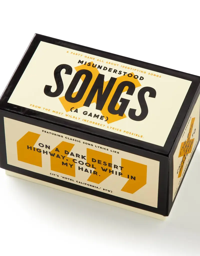 509 Broadway Brass Monkey Misunderstood Songs Game