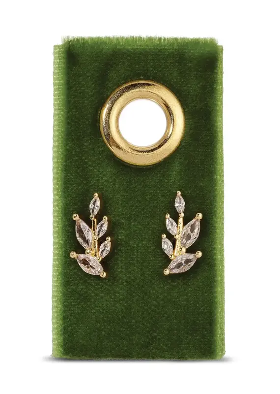 509 Broadway Leaf Studs