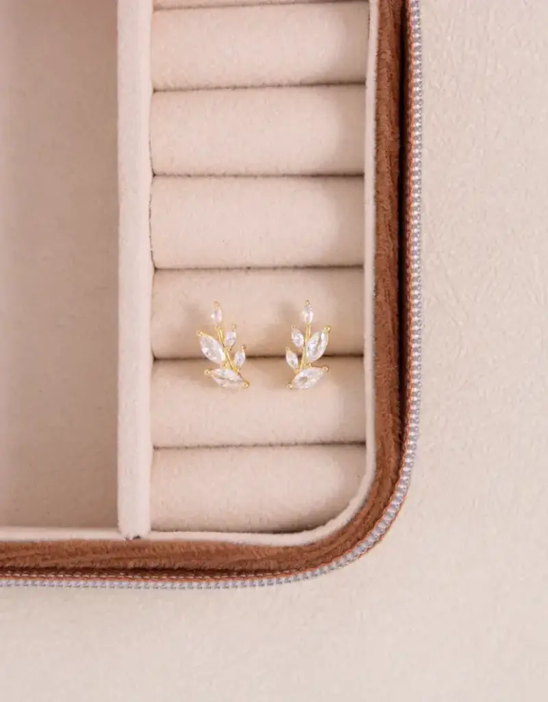 509 Broadway Leaf Studs