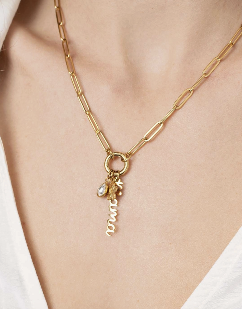 509 Broadway Mama Charm Necklace Set