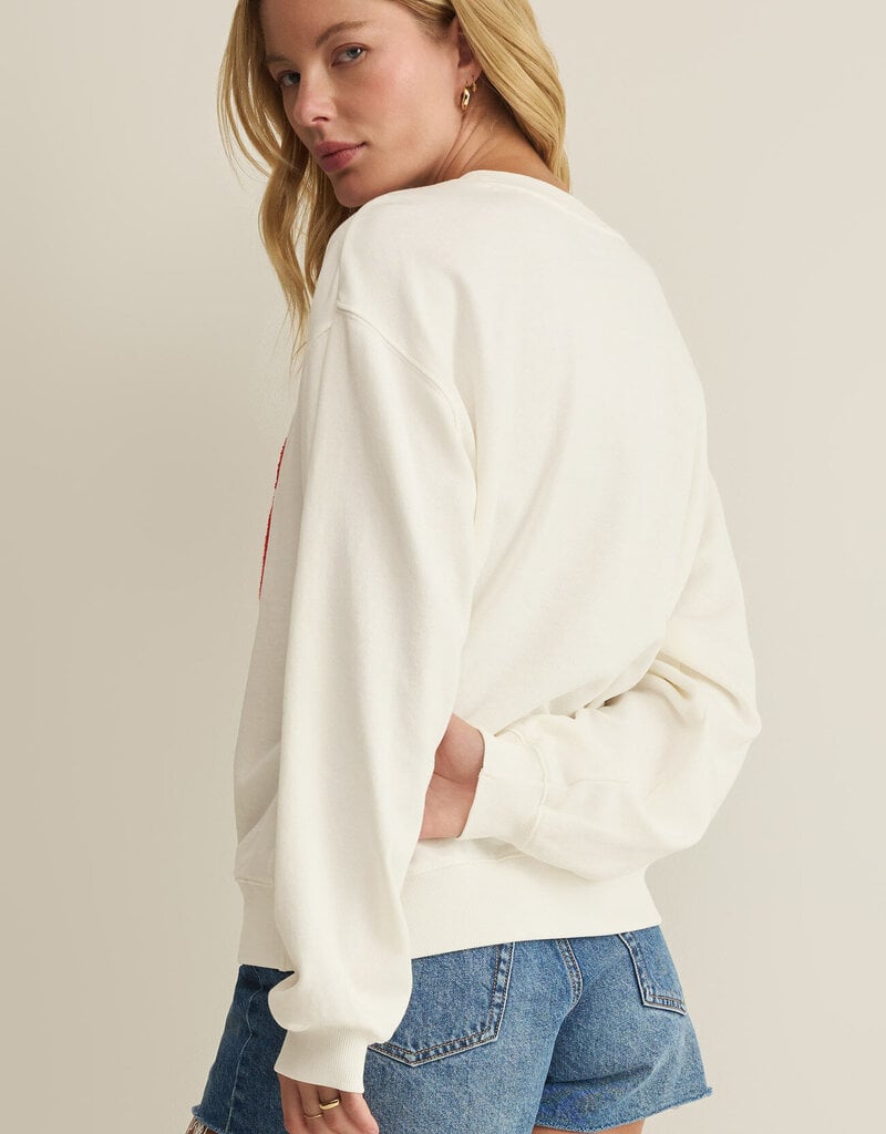 Z Supply USA Boyfriend Sweatshirt