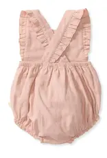 509 Broadway Check Little Girl Romper