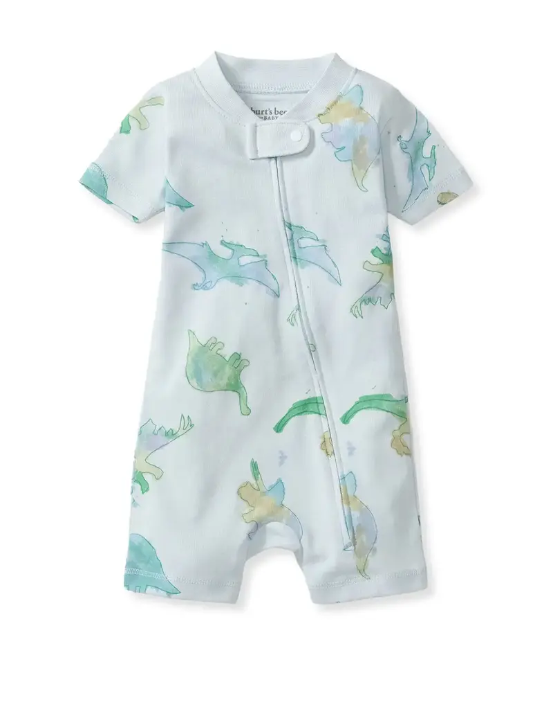 509 Broadway Watercolor Dino Baby Romper