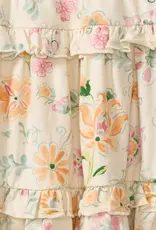 509 Broadway Little Girls Floral Ruffle Dress