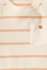 509 Broadway Basic Stripe Boy Tee & Short Set