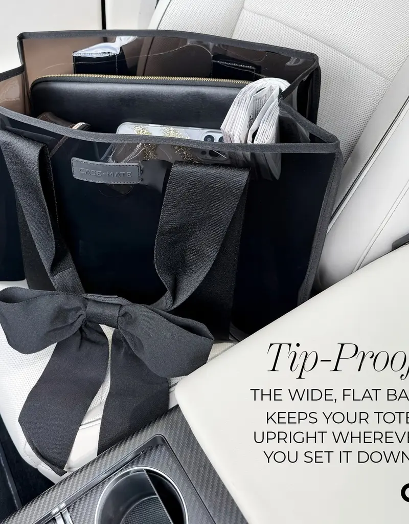 Case Mate Case Mate Jelly Tote Midnight Black Bow