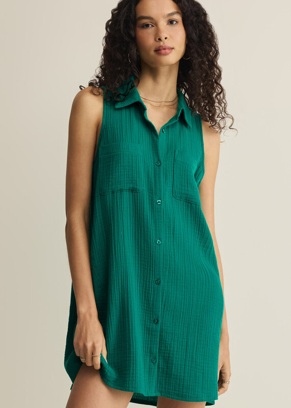 Z Supply Light Crinkle Mini Dress