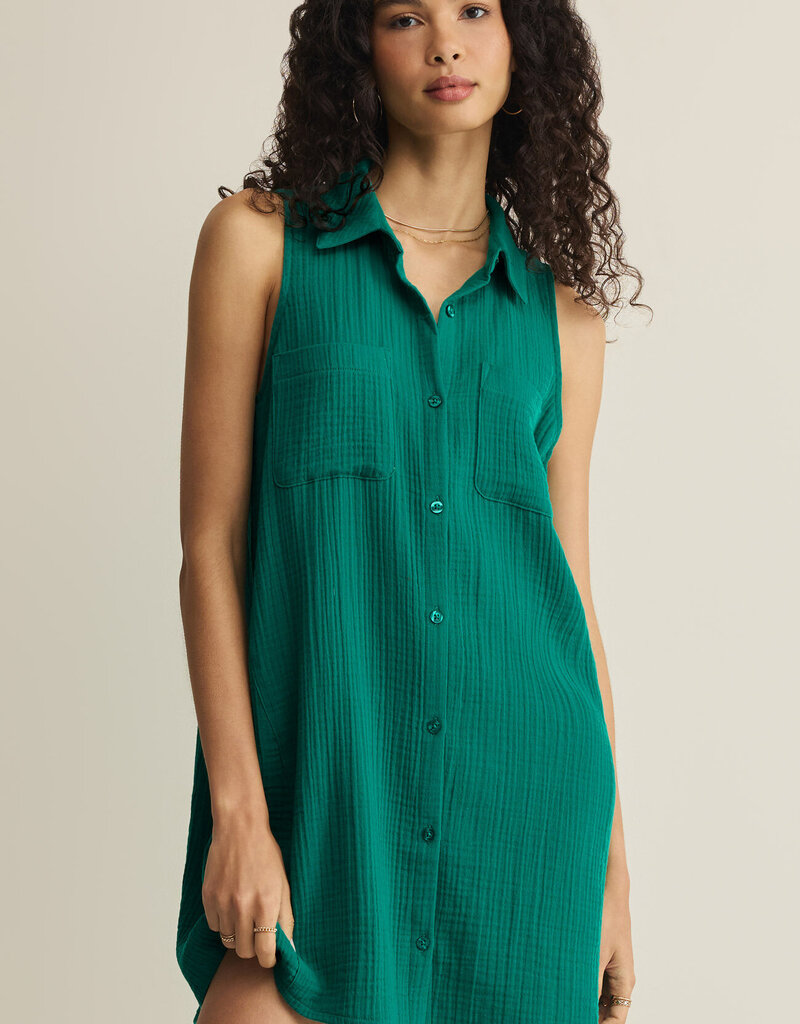 Z Supply Light Crinkle Mini Dress