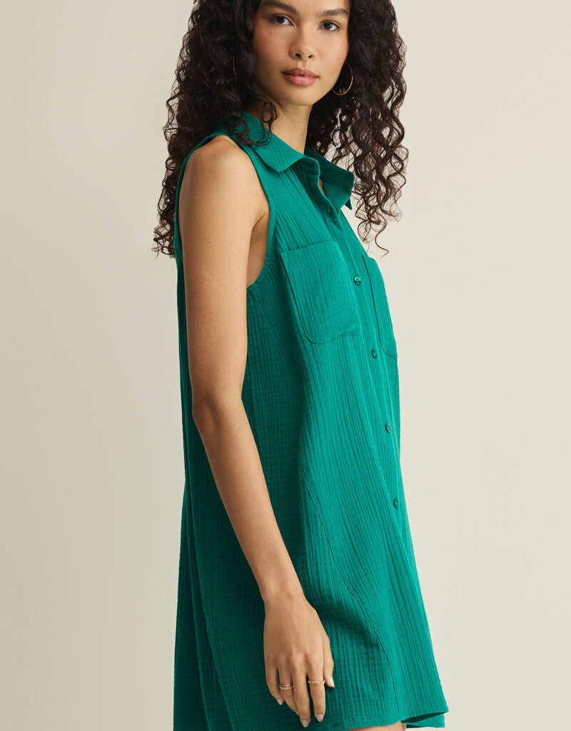 Z Supply Light Crinkle Mini Dress