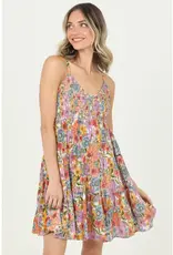 509 Broadway V-Neck Smocked Bust Sundress