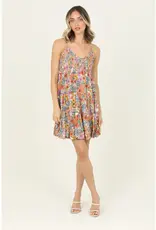509 Broadway V-Neck Smocked Bust Sundress