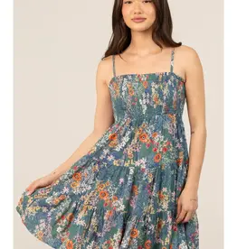 509 Broadway Smocked Tiered Sundress