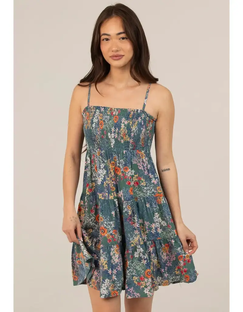 509 Broadway Smocked Tiered Sundress