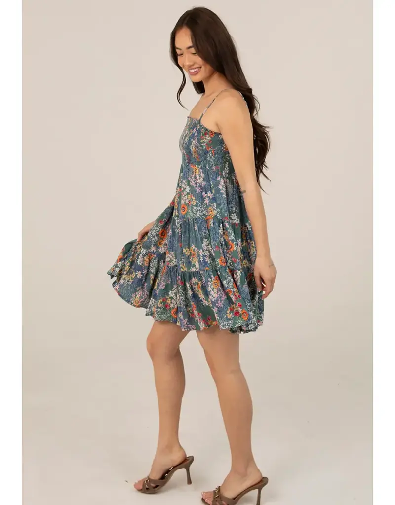 509 Broadway Smocked Tiered Sundress
