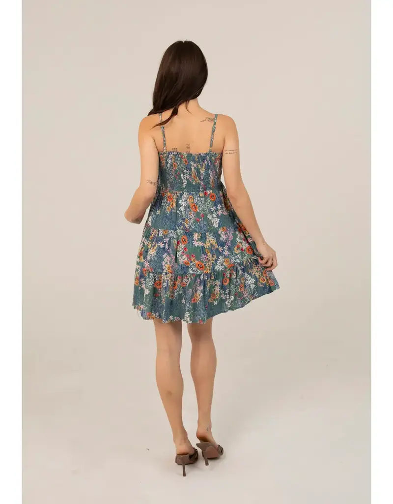 509 Broadway Smocked Tiered Sundress
