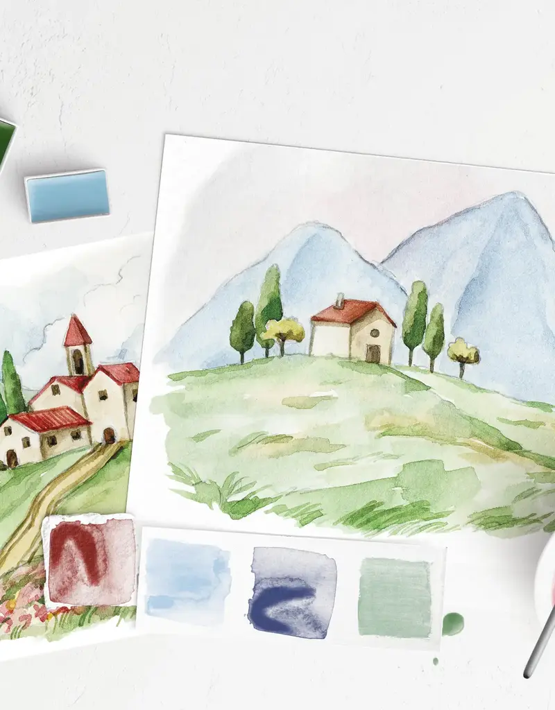 509 Broadway Watercolor Painting Kit