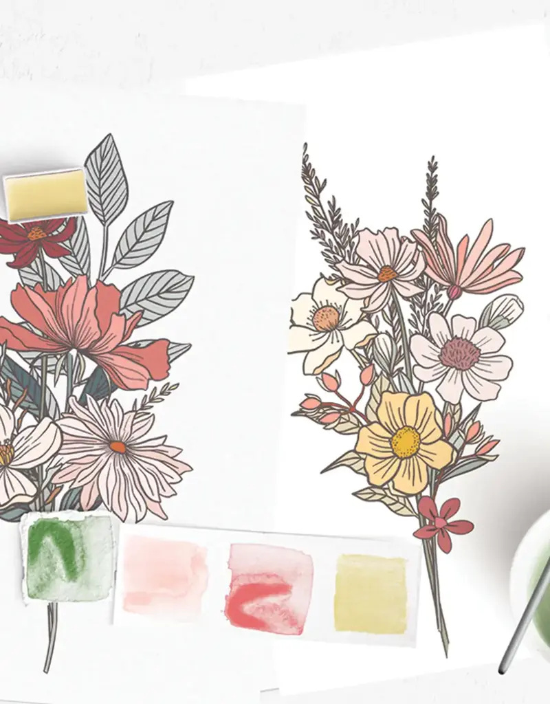 509 Broadway Watercolor Painting Kit