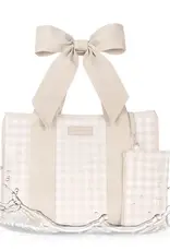 Case Mate Latte Gingham Bow Jelly Tote Bag