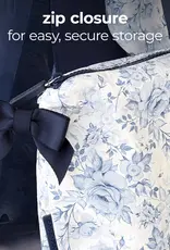 Case Mate Something Navy Bow Crinkle Makeup Bag