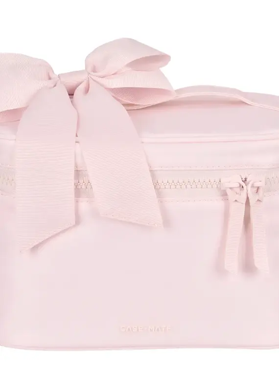 Case Mate Ballet Pink Makeup Train Case