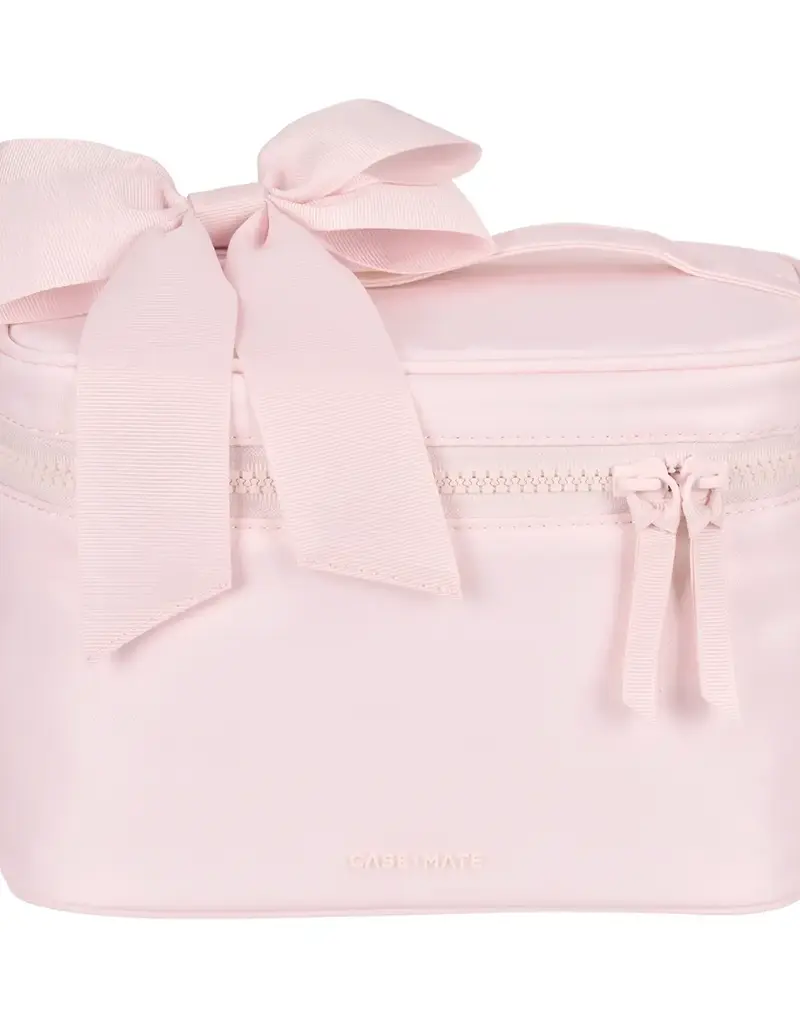 Case Mate Ballet Pink Makeup Train Case