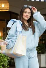 Case Mate Case-Mate Cabana Stripe Bow Jelly Tote