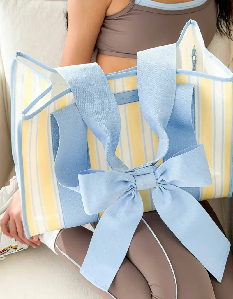 Case Mate Case-Mate Cabana Stripe Bow Jelly Tote