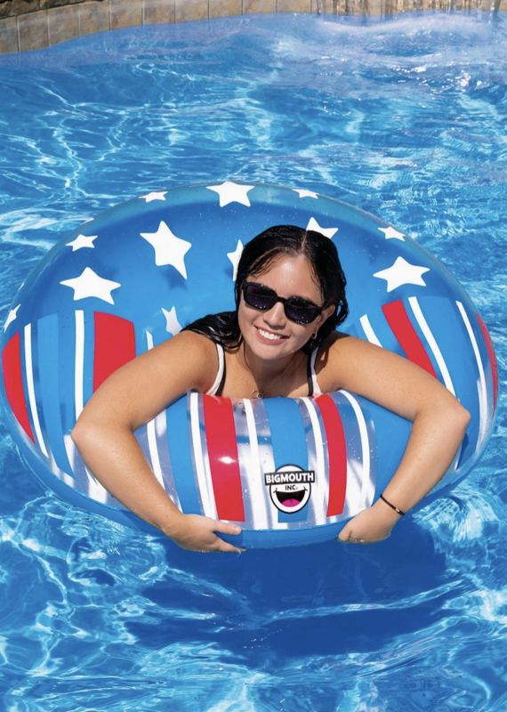 BigMouth Stars & Stripes 36" Ring Pool Float