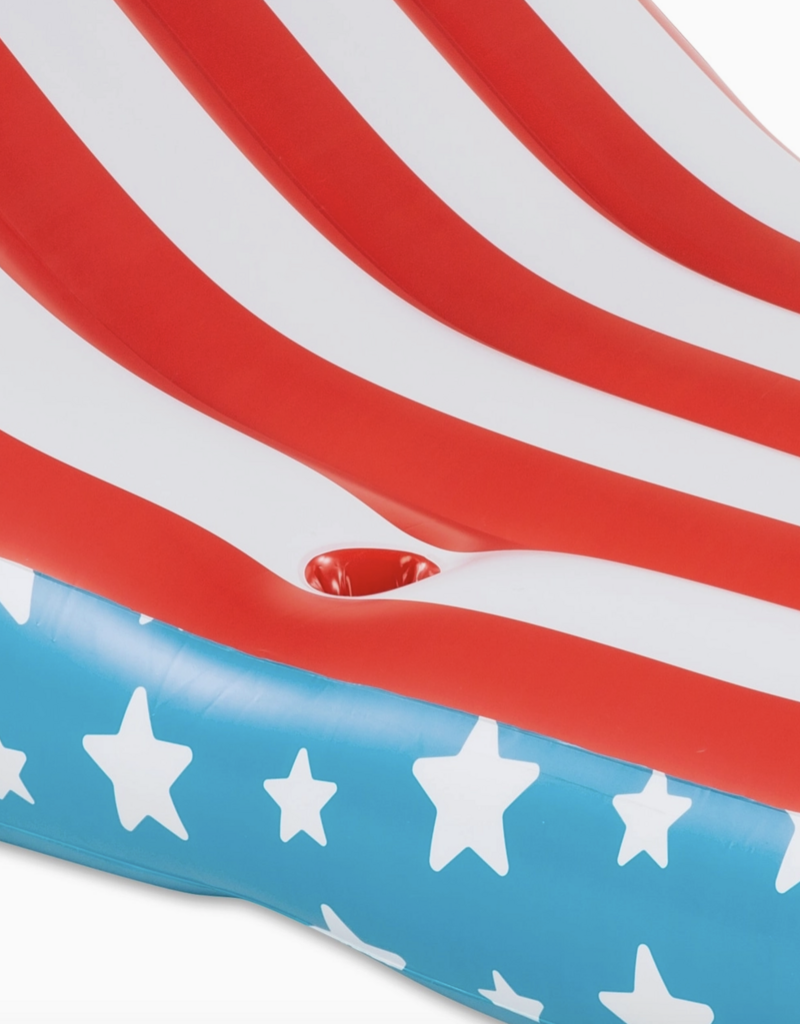 BigMouth Americana Pool Lounger