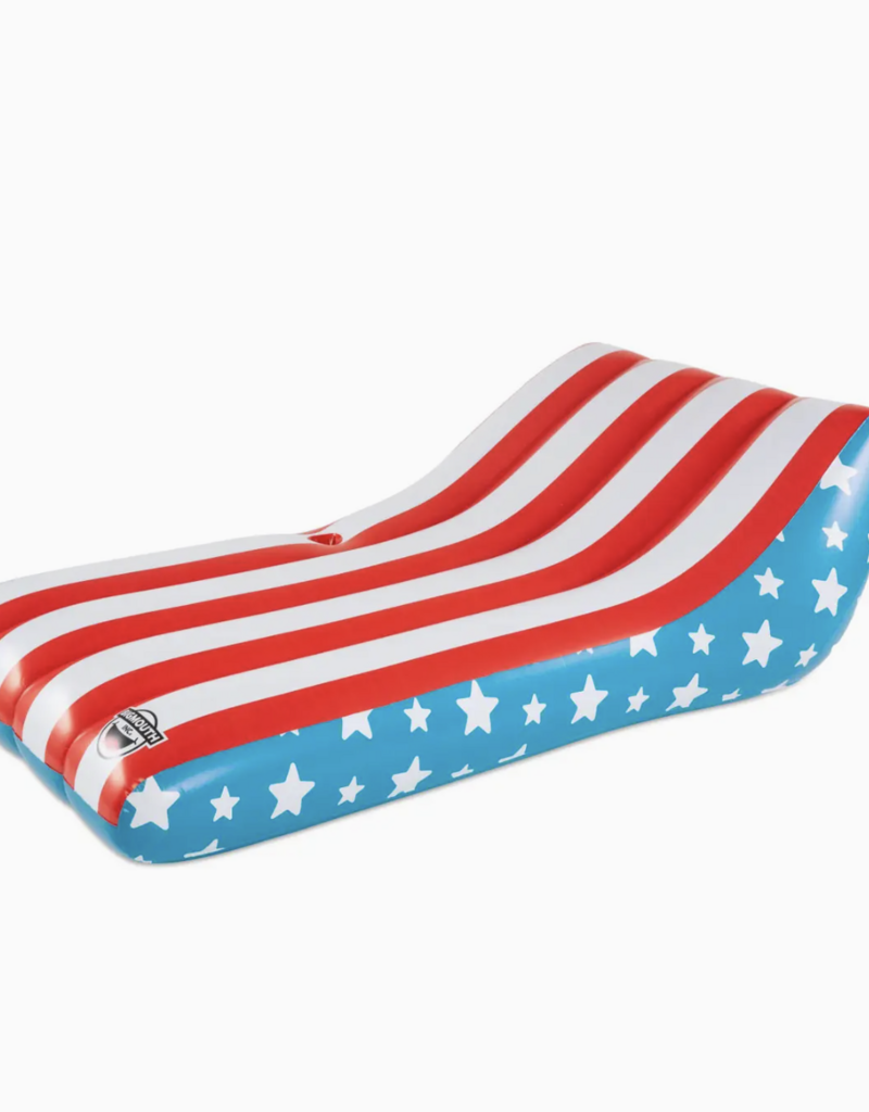 BigMouth Americana Pool Lounger