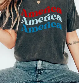 509 Broadway America Wave Comfort Colors Tee