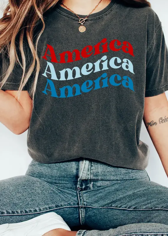 509 Broadway America Wave Comfort Colors Tee