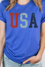 509 Broadway USA Patriotic Basic Tee