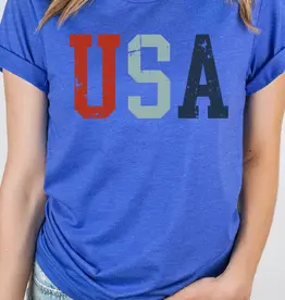 509 Broadway USA Patriotic Basic Tee