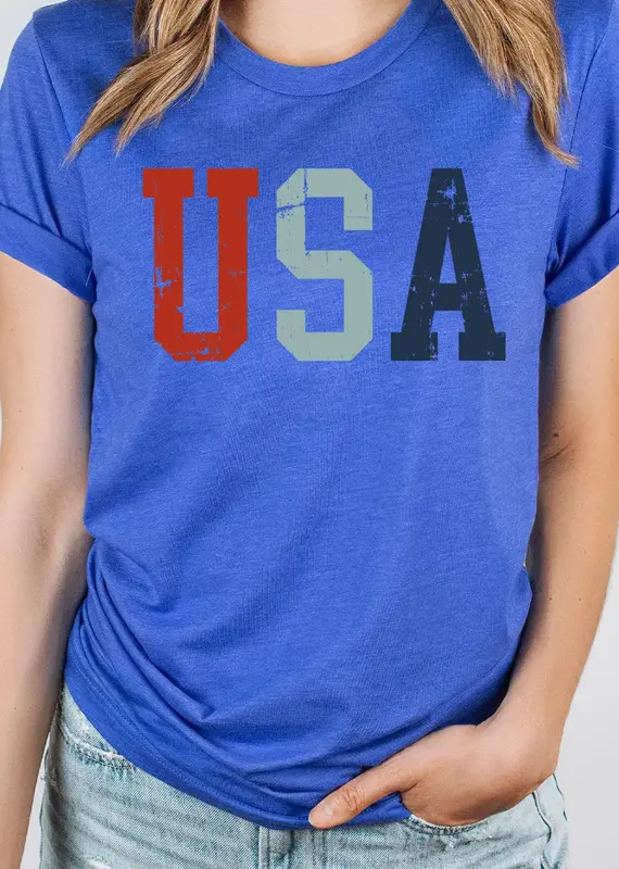 509 Broadway USA Patriotic Basic Tee