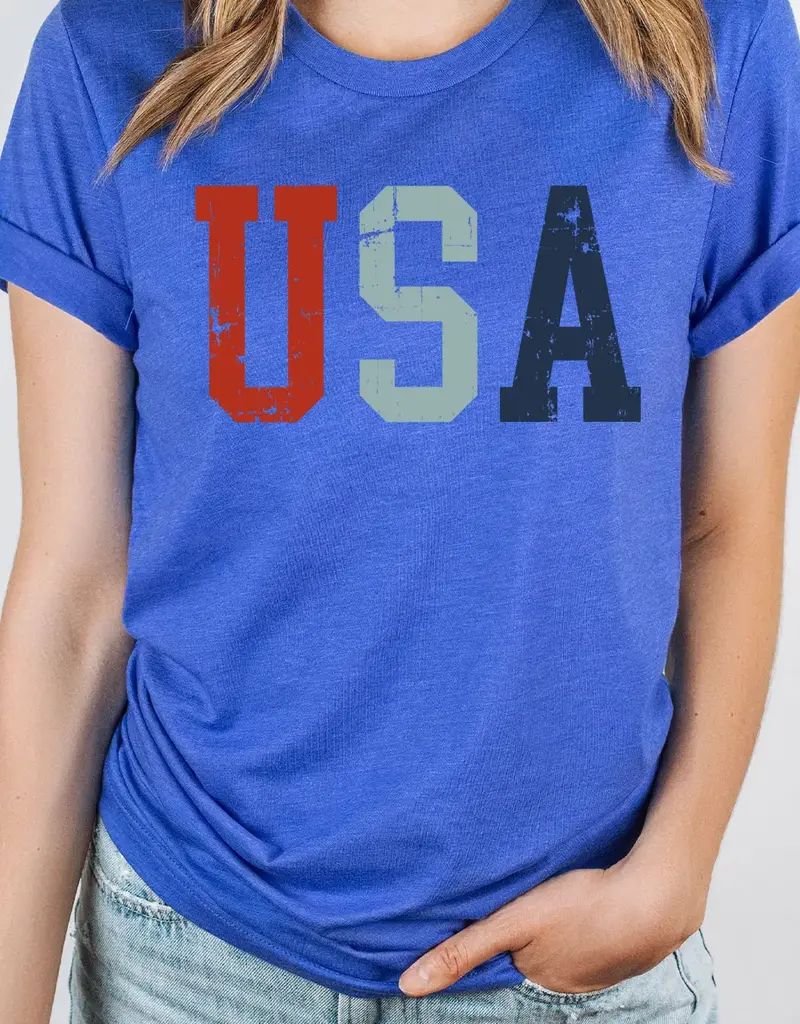 509 Broadway USA Patriotic Basic Tee