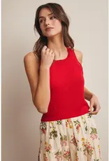 509 Broadway Open-Knit Sleeveless Tank Top