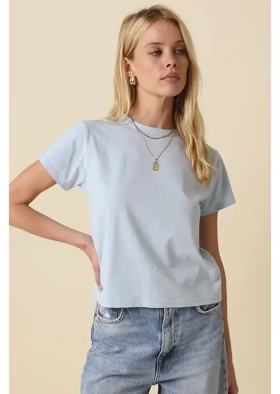 509 Broadway Maia Crewneck Tee